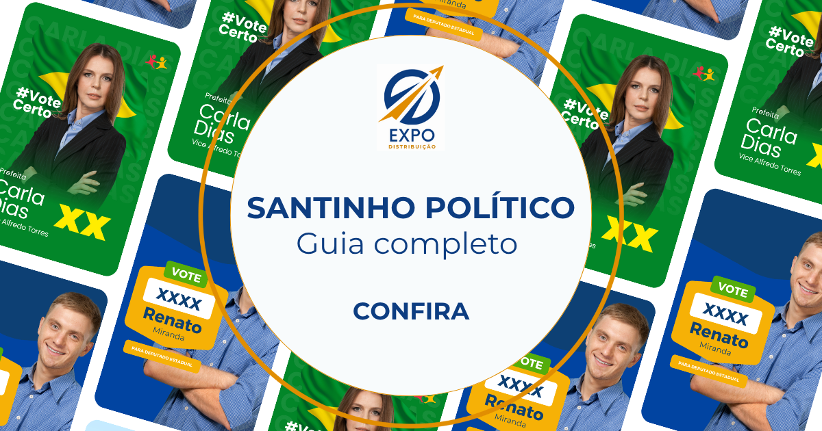 santinho político